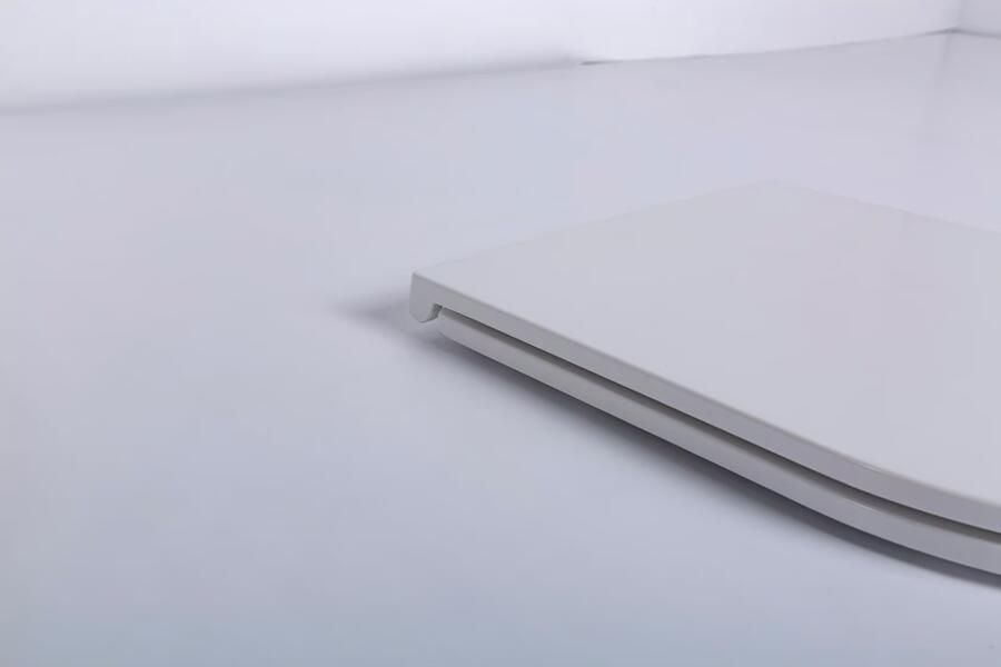 SaniClear Toiletzitting Jama Flatline 2 | Softclose | Duroplast | Wit glans - Foto 3