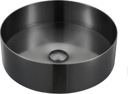 SaniClear Waskom Vazano | 40 cm | Rond | Verouderd ijzer gunmetal - Foto 3