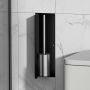 SaniClear Toiletborstelset Hide | Inbouw | Mat zwart - Thumbnail 1