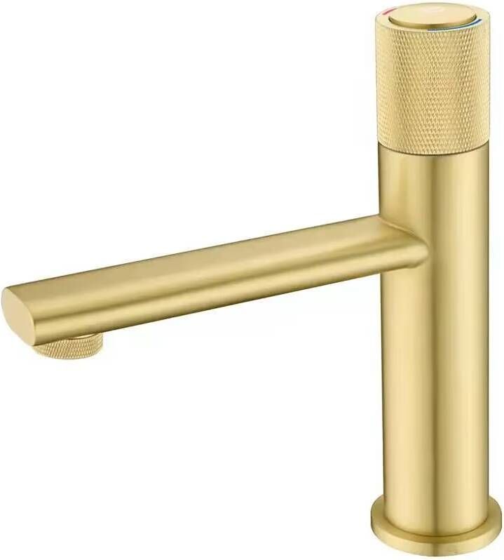 SaniClear Wastafelkraan Moro | Opbouw | Mengkraan | Standaard model | Goud