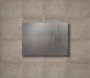 Sanisupply Badkamerspiegel Baseline | 90x70 cm | Rechthoekig | Aluminium - Thumbnail 1