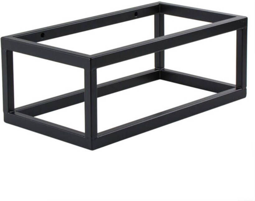 Sanisupply Bracket frame voor fontein 40x22x15 cm zwart mat