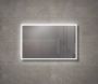 Sanisupply Badkamerspiegel Vasco | 100x70 cm | Rechthoekig | Directe en indirecte LED verlichting | Drukschakelaar - Thumbnail 1