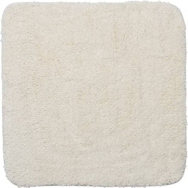 Sealskin Badmat Angora | 60x60 cm | Polyester | Mat wit