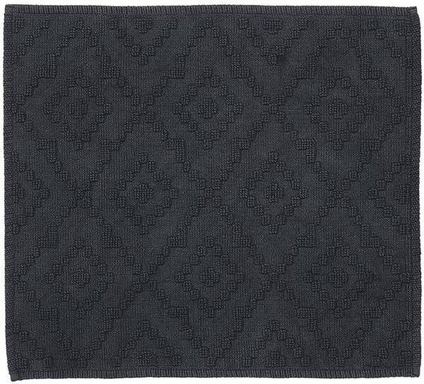 Sealskin Badmat Aztec | 60x60 cm | Katoen | Donkergrijs