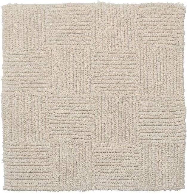 Sealskin Badmat Reverse | 60x60 cm | Katoen | Beige