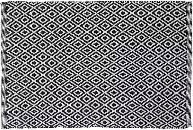 Sealskin Badmat Trellis | 60x90 cm | Katoen | Zwart