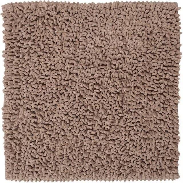 Sealskin Badmat Twist | 60x60 cm | Microfibre | Beige