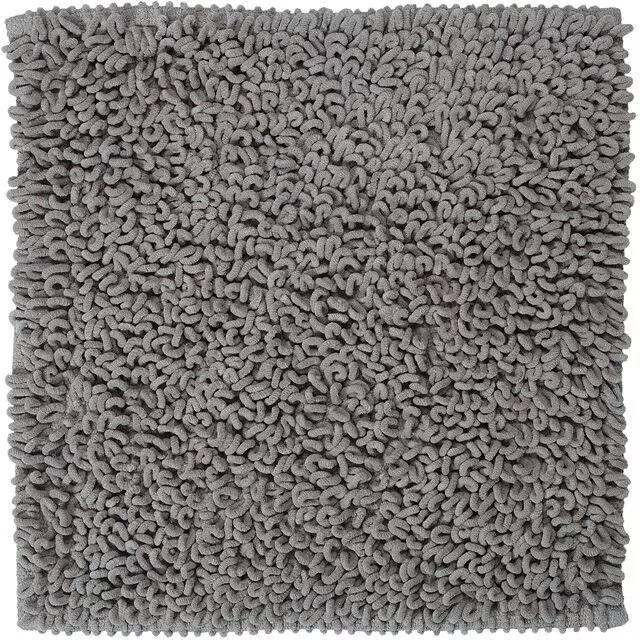 Sealskin Badmat Twist | 60x60 cm | Microfibre | Grijs