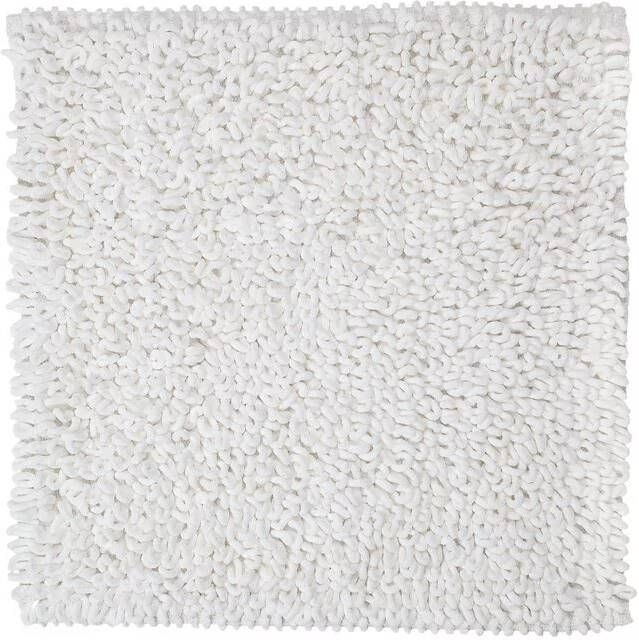 Sealskin Badmat Twist | 60x60 cm | Microfibre | Wit