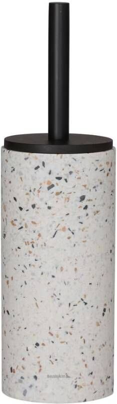 Sealskin Toiletborstel Blend | Vrijstaand | Incl.Houder | Keramiek | Terrazzo