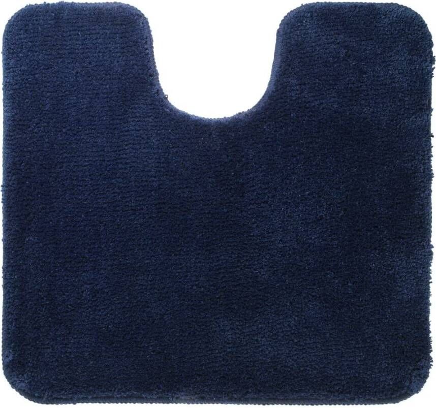 Sealskin Toiletmat Angora | 55x60 cm | Polyester | Blauw