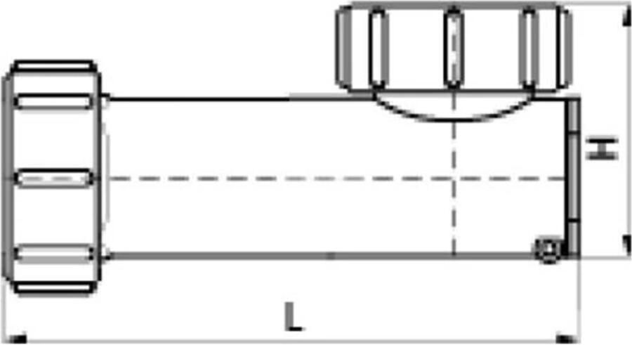 Solar Ruimtebesparend sifon Walraven | 5 4" | Standaard | Kunststof | Rond | Wit