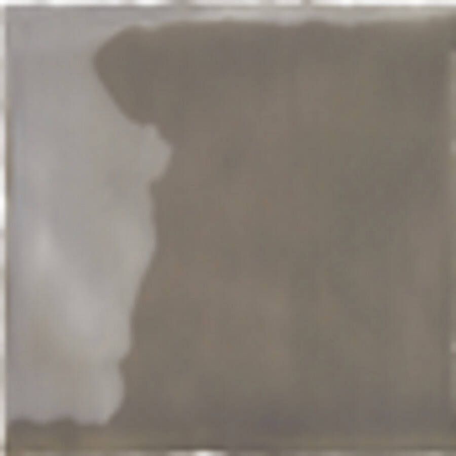 Sottocer Block Wandtegel | 15.2x15.2 cm | Glans Grijs