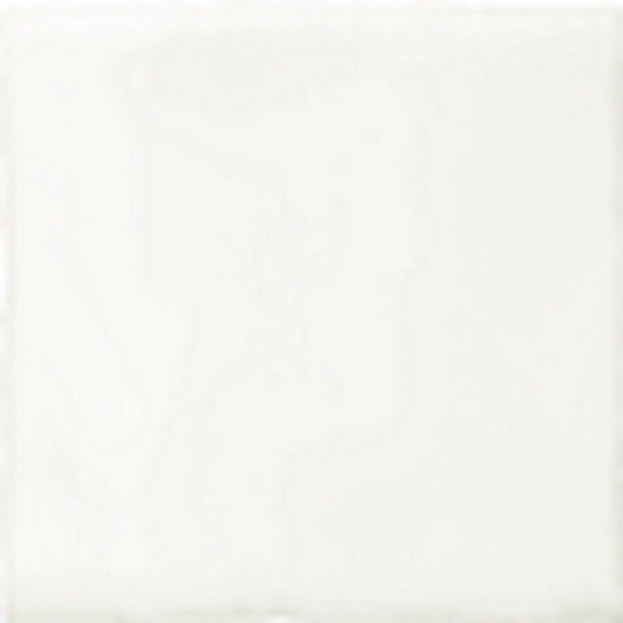 Sottocer Block Wandtegel | 15.2x15.2 cm | Glans Wit