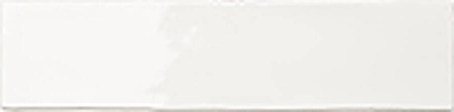 Sottocer Harmony Wandtegel | 7.5x30 cm | Glans Wit