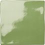 Sottocer Harmony Olive Glossy wandtegel vintage look 15x15 cm groen glans - Thumbnail 1