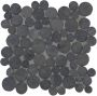 Stabigo Coin Grey mozaiek 30x30 cm grijs mat - Thumbnail 1