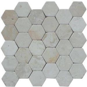 Stabigo Hexagon Cream 30x30 cm