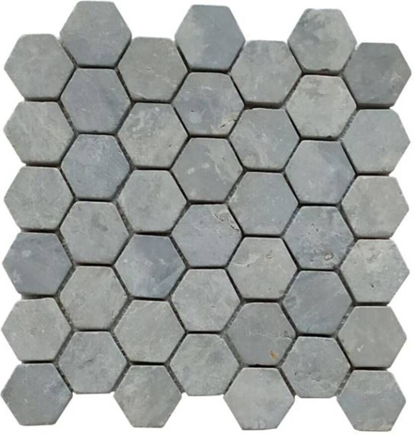 Stabigo Hexagon Wandtegel | 30x30 cm |Grijs