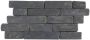 Stabigo Horizontal 30 Grey mozaiek 15x30 cm grijs mat - Thumbnail 1