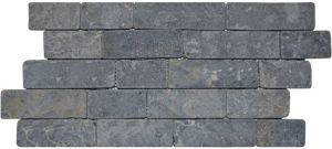 Stabigo Horizontal 30 Light Grey mozaiek 15x30 cm grijs mat