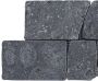 Stabigo Horizontal 70 Light Grey mozaiek 15x30 cm grijs mat - Thumbnail 1
