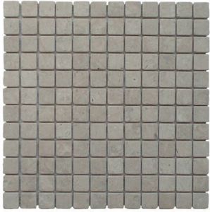 Stabigo Parquet 2.4x2.4 Cream Tumble mozaiek 30x30 cm creme mat