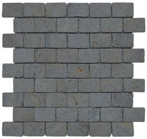 Stabigo Parquet 3.2x4.8 Sunset Brown Tumble mozaiek 30x30 cm bruin mat