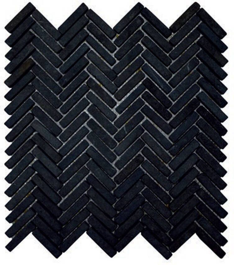 Stabigo Parquet F 1x4.8 Grey mozaiek 30x30 cm grijs mat