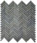 Stabigo Parquet Fishbone Vloer- en wandtegel | 30x30 cm | Natuursteenlook | Mat Grijs - Thumbnail 1