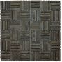 Stabigo Parquet VH 1x4.8 Moccacino mozaiek 30x30 cm bruin mat - Thumbnail 1