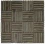 Stabigo Parquet VH 1x7.3 Moccacino mozaiek 30x30 cm bruin mat - Thumbnail 1