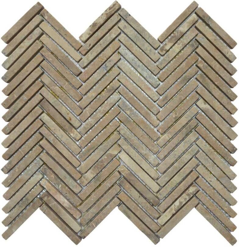 Stabigo Parquet Wandtegel | 30x30 cm |Bruin