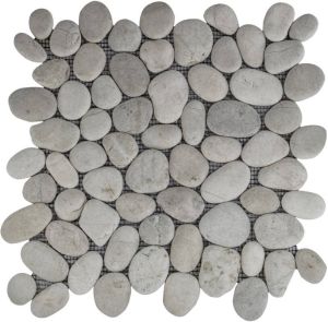 Stabigo Pebble Regular Asian Tan mozaiek 30x30 cm multicolor mat