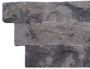 Stabigo Stone panels 01 Wandtegel | 15x50 cm | Natuursteenlook | Mat Bruin - Thumbnail 1