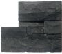 Stabigo Wall Cladding 04 Grey steenstrips 20x50 cm grijs mat - Thumbnail 1