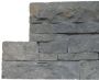 Stabigo Wall Cladding 04 Light Grey steenstrips 20x50 cm grijs mat - Thumbnail 1