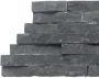 Stabigo Wall Cladding 05 Grey steenstrips 10x50 cm grijs mat - Thumbnail 1