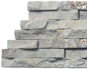 Stabigo Wall Cladding 05 Pastel Grey steenstrips 10x50 cm pastel mat