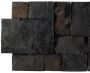 Stabigo Wall Cladding 06 Grey Brown steenstrips 20x50 cm grijs mat - Thumbnail 1