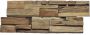 Stabigo Wood panels 08 Random houtpaneel 20x50 cm bruin mat - Thumbnail 1