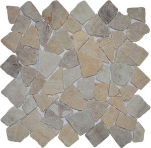 Stabigo Y Cristal Onyx mozaiek 30x30 cm wit mat