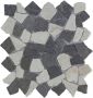Stabigo Y Mix Grey Cream mozaiek 30x30 cm multicolor mat - Thumbnail 1