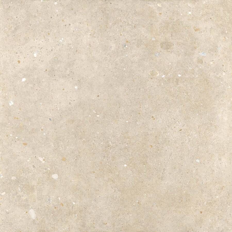 STN Cerámica Glamstone Vloer- en wandtegel | 120x120 cm | Gerectificeerd | Natuursteenlook | Mat Beige