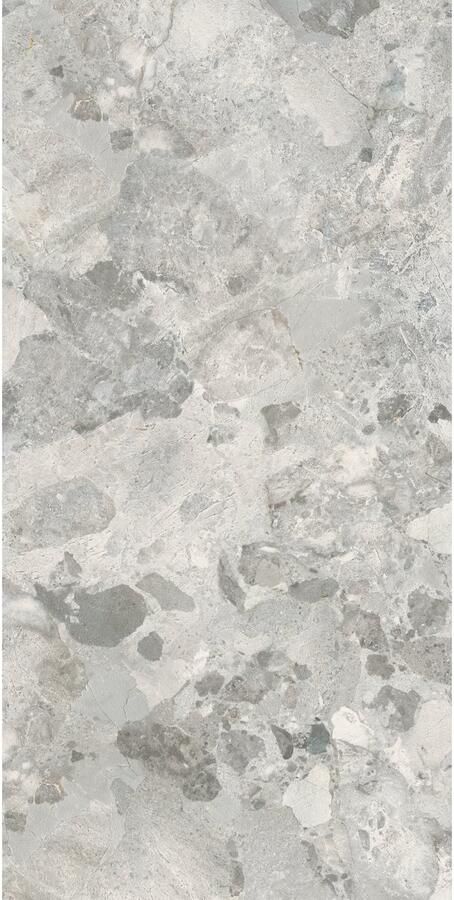 STN Cerámica Larocca Vloer- en wandtegel | 60x120 cm | Gerectificeerd | Terrazzo | Gepolijst Grijs - Foto 2