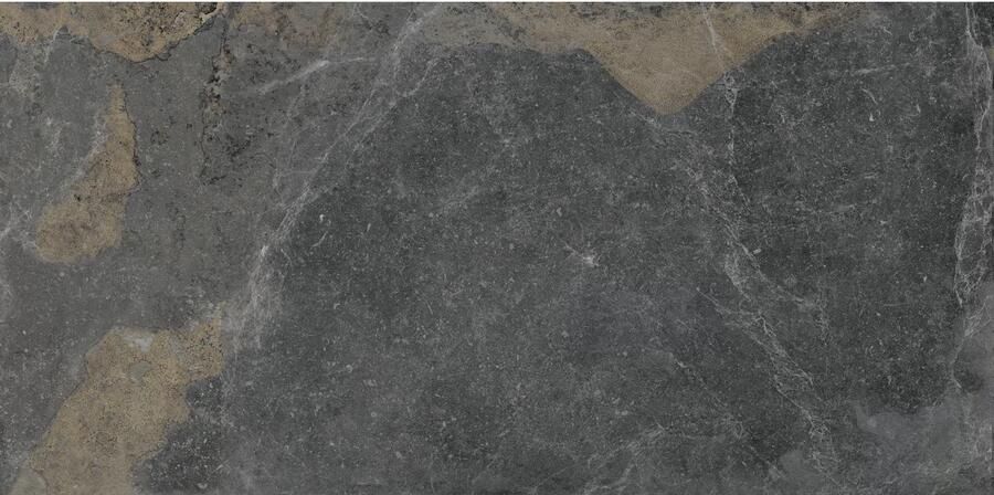 STN Cerámica Strato Vloer- en wandtegel | 59.5x120 cm | Gerectificeerd | Natuursteenlook | Mat Zwart - Foto 2