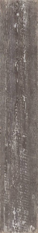 Tagina Rivamanchina Grafite vloertegel hout look 20x120 cm eiken donker mat