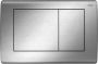 Tece Bedienpaneel Planus | Dualflush | Voor inbouwreservoir | 2 knops | RVS | Geborsteld rvs - Thumbnail 1