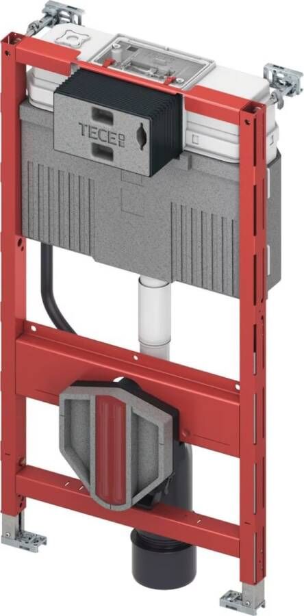 Tece Inbouwreservoir Profil | Met Uni-spoelkast | 98 cm | Front- of planchetbediening